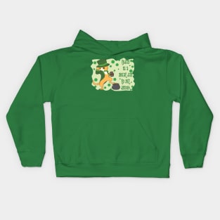 Great Day To Get Drunk Cat Kids Hoodie